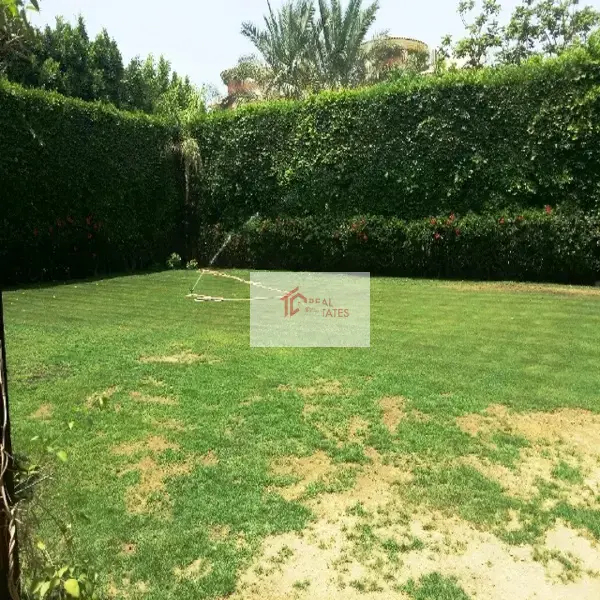 Katameya Heights Compound Prime Location'da özel bahçeli müstakil kiralık villa