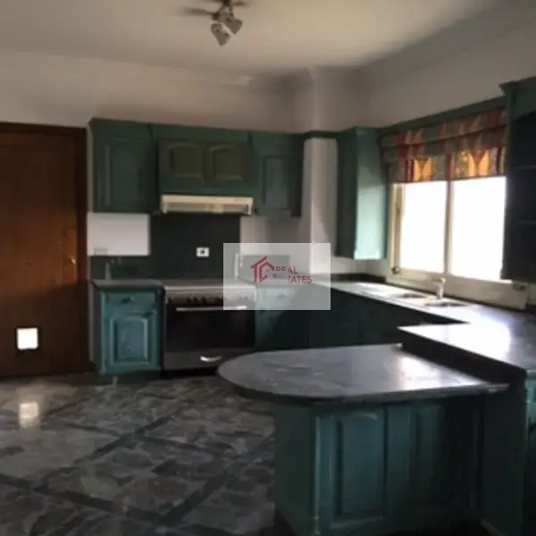 Katameya Heights Compound Prime Location'da özel bahçeli müstakil kiralık villa