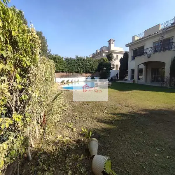 Katameya Heights Golf Course Resorte villa rent 6 bedrooms swimming Pool egypt Katameya Heights Golf Course Resorte villa rent 6 bedrooms swimming Pool egypt