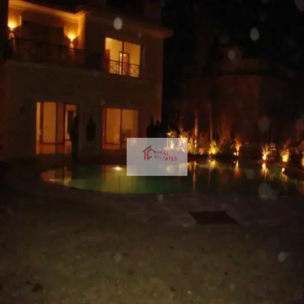 Villa standalone for rent in Golf View Katameya Heights Golf course resort Stunning French Inspired Manor Katameya Heights