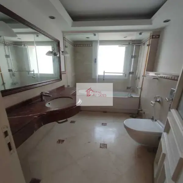standalone luxury Katameya heights villa rent private garden and swimming pool new cairo egypt