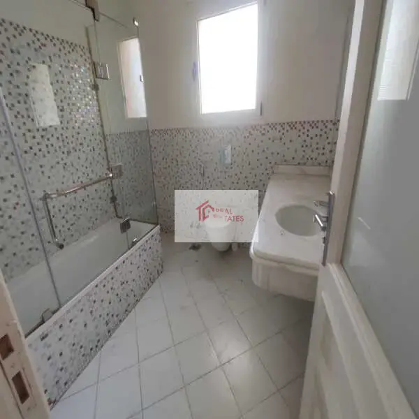 standalone luxury Katameya heights villa rent private garden and swimming pool new cairo egypt