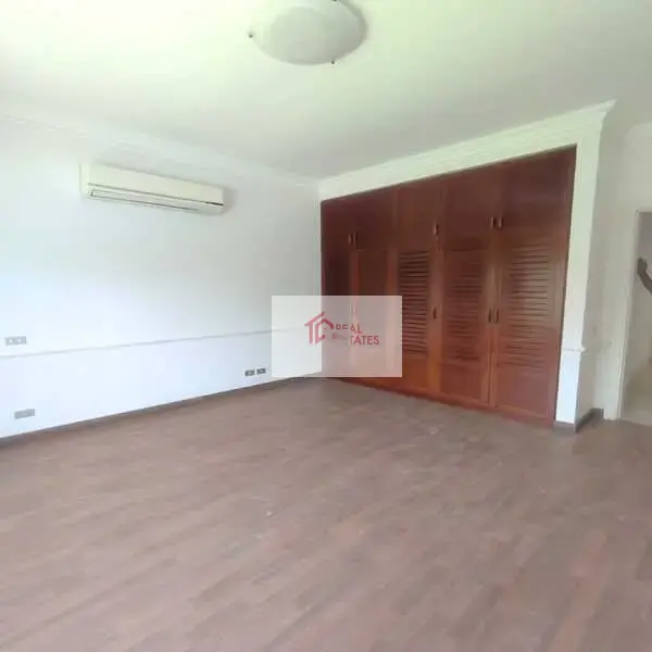 standalone luxury Katameya heights villa rent private garden and swimming pool new cairo egypt
