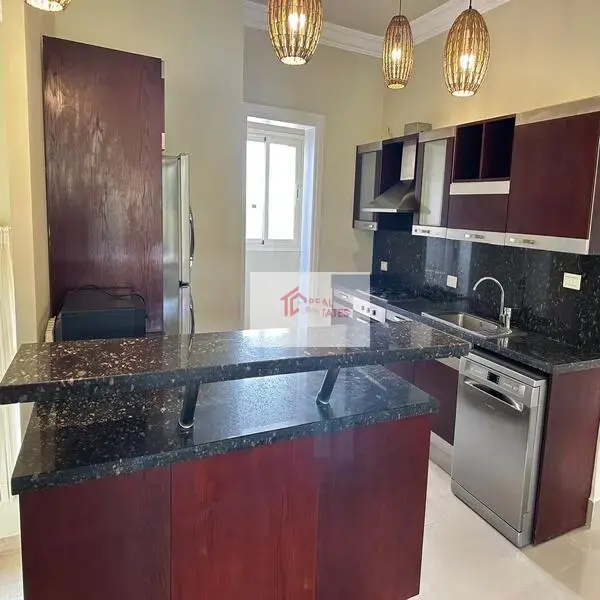 Ground floor Apartment furnished for rent Katameya heights new cairo egypt