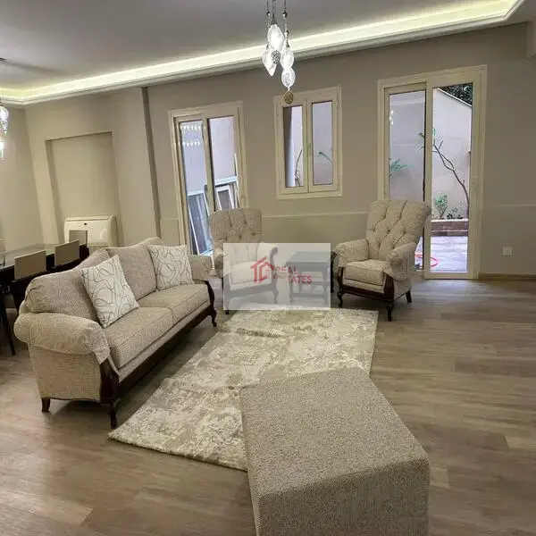 Ground Floor at Katameya Heights golf tennise resort For Rent new cairo egypt