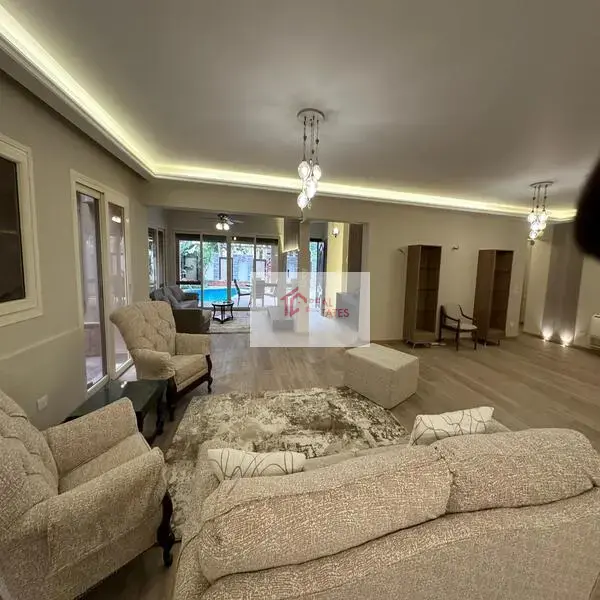 Ground Floor at Katameya Heights golf tennise resort For Rent new cairo egypt