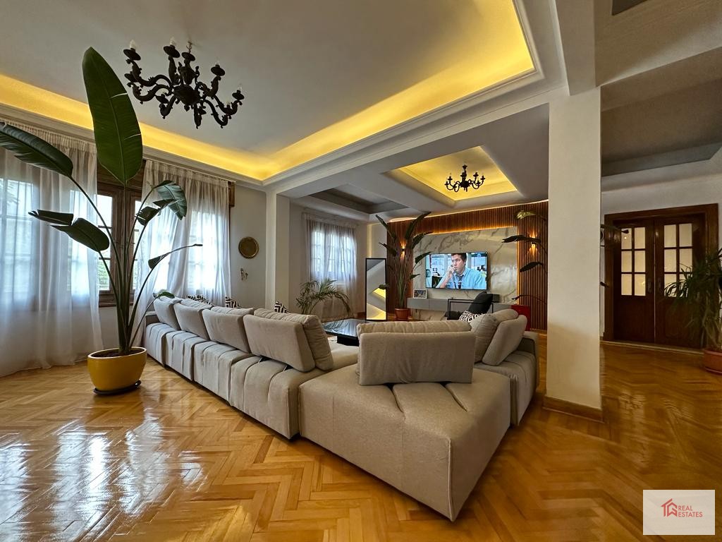 Modern apartment for rent in Maadi, 3 bedrooms, 3 bathrooms, 1 master, first floor, hay al Maadi Cairo Egypt