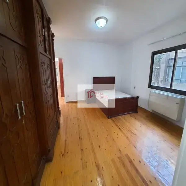 Ground floor apartment two story duplex bedrooms bathrooms private pool and entrance semi furnished hay el maadi cairo egypt