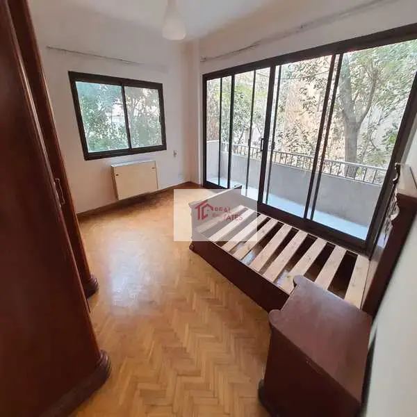 Ground floor apartment two story duplex bedrooms bathrooms private pool and entrance semi furnished hay el maadi cairo egypt