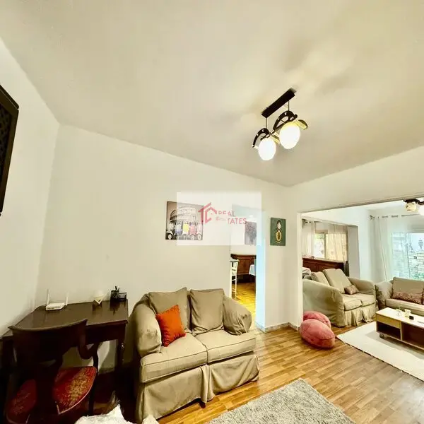 Ground floor apartment furnished Prime Location in Sarayat Maadi 📍next to french school and American school