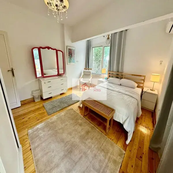 Ground floor apartment furnished Prime Location in Sarayat Maadi 📍next to french school and American school