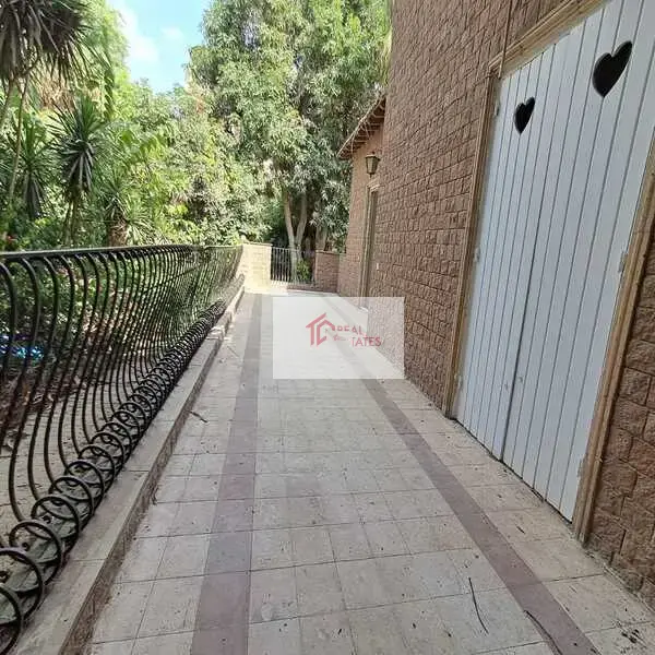 Villa with Private Garden for Rent in Sarayat Maadi Fully Furnished Villa for Rent in Sarayat Maadi, Cairo, Egypt