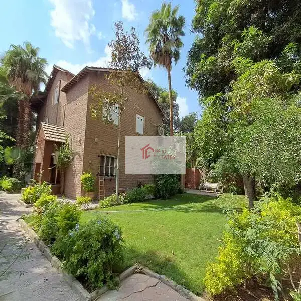 Villa with Private Garden for Rent in Sarayat Maadi Fully Furnished Villa for Rent in Sarayat Maadi, Cairo, Egypt