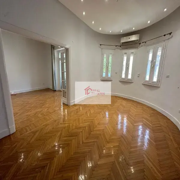 standalone villa for rent in maadi one floor with big private Garden Cairo egypt