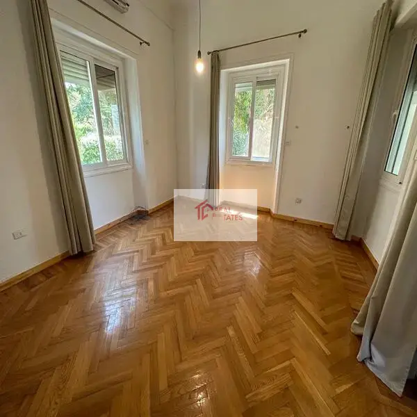 standalone villa for rent in maadi one floor with big private Garden Cairo egypt
