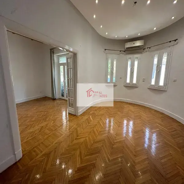 standalone villa for rent in maadi one floor with big private Garden Cairo egypt