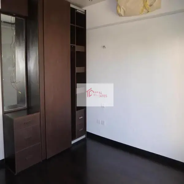 Villa for rent in mountain view one Roof with nanny room with bathroom and small reception/ middle floor 1 master + 2bedrooms with one bathroom+ living with kitchenette/ 1st floor full kitchen 3piece reception