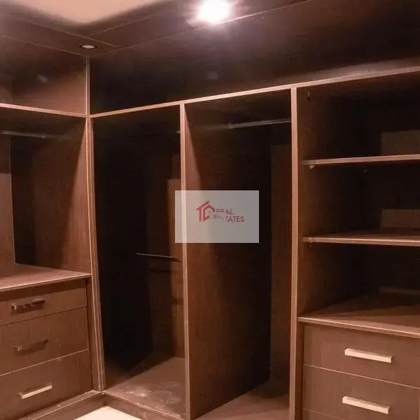 Villa for rent in mountain view one Roof with nanny room with bathroom and small reception/ middle floor 1 master + 2bedrooms with one bathroom+ living with kitchenette/ 1st floor full kitchen 3piece reception